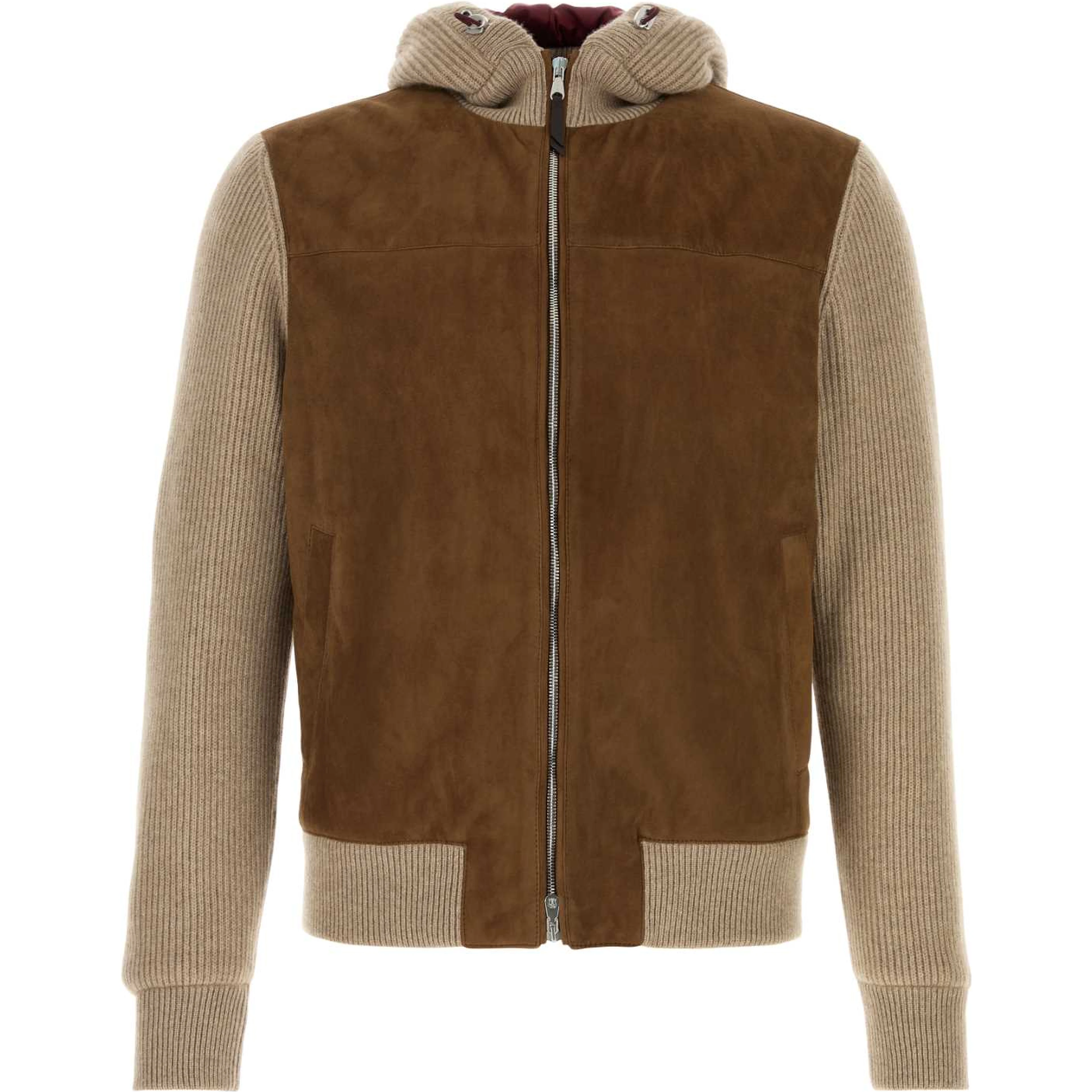 Leather outwear