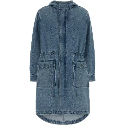 OVERSIZED DENIM PARKA