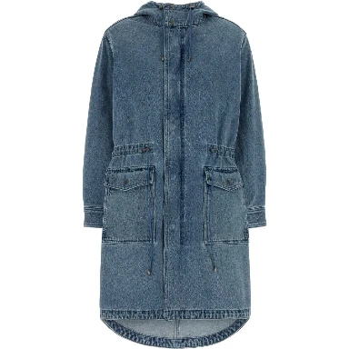 OVERSIZED DENIM PARKA