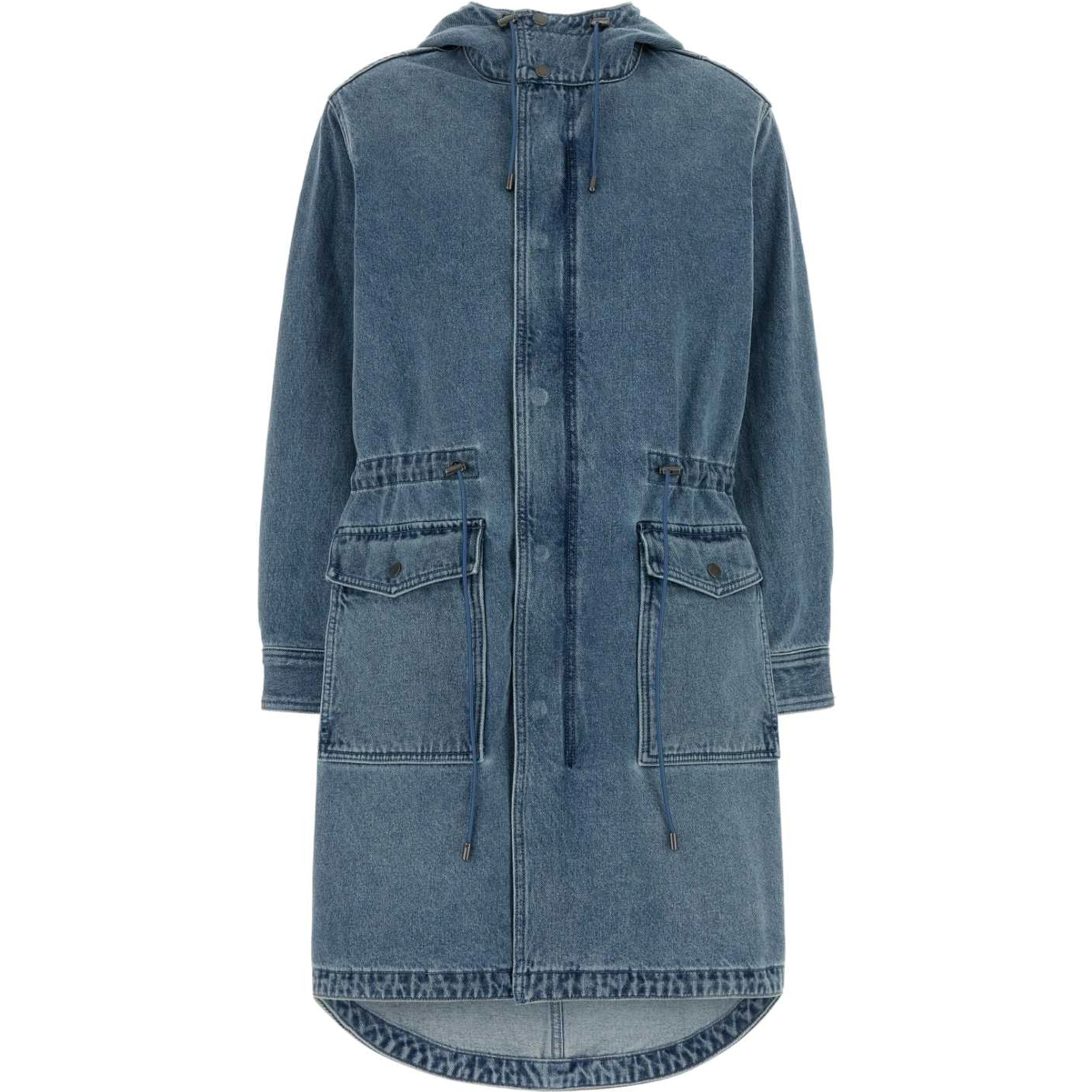 OVERSIZED DENIM PARKA