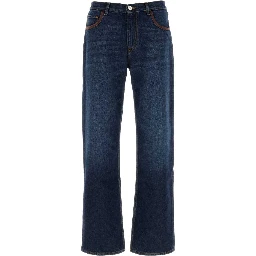 STRAIGHT LEG DENIM TROUSER
