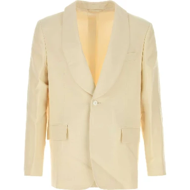 SLUB WEAVE TUXEDO JACKET