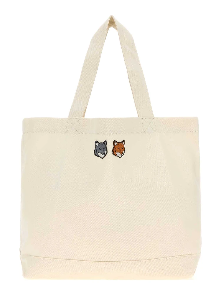 DOUBLE FOX HEAD TOTE