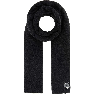 DOUBLE FOX HEAD SCARF