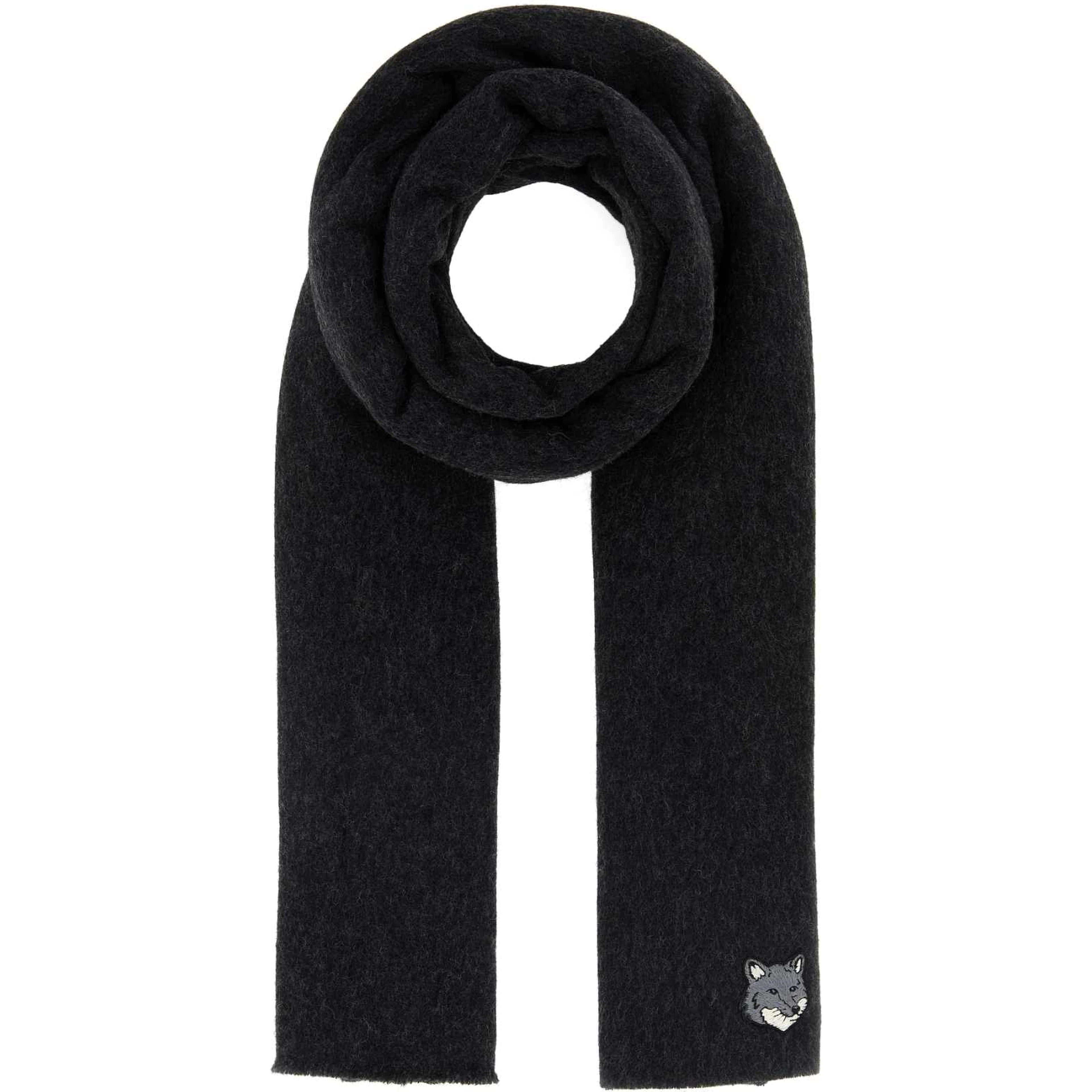 DOUBLE FOX HEAD SCARF
