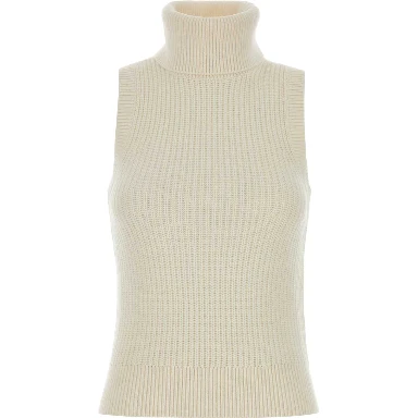 COTTON SLVLESS TURTLE NK