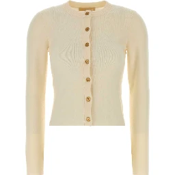 MERINO RIB CREW NK CARDI
