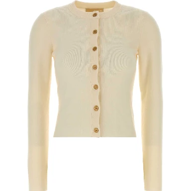 MERINO RIB CREW NK CARDI