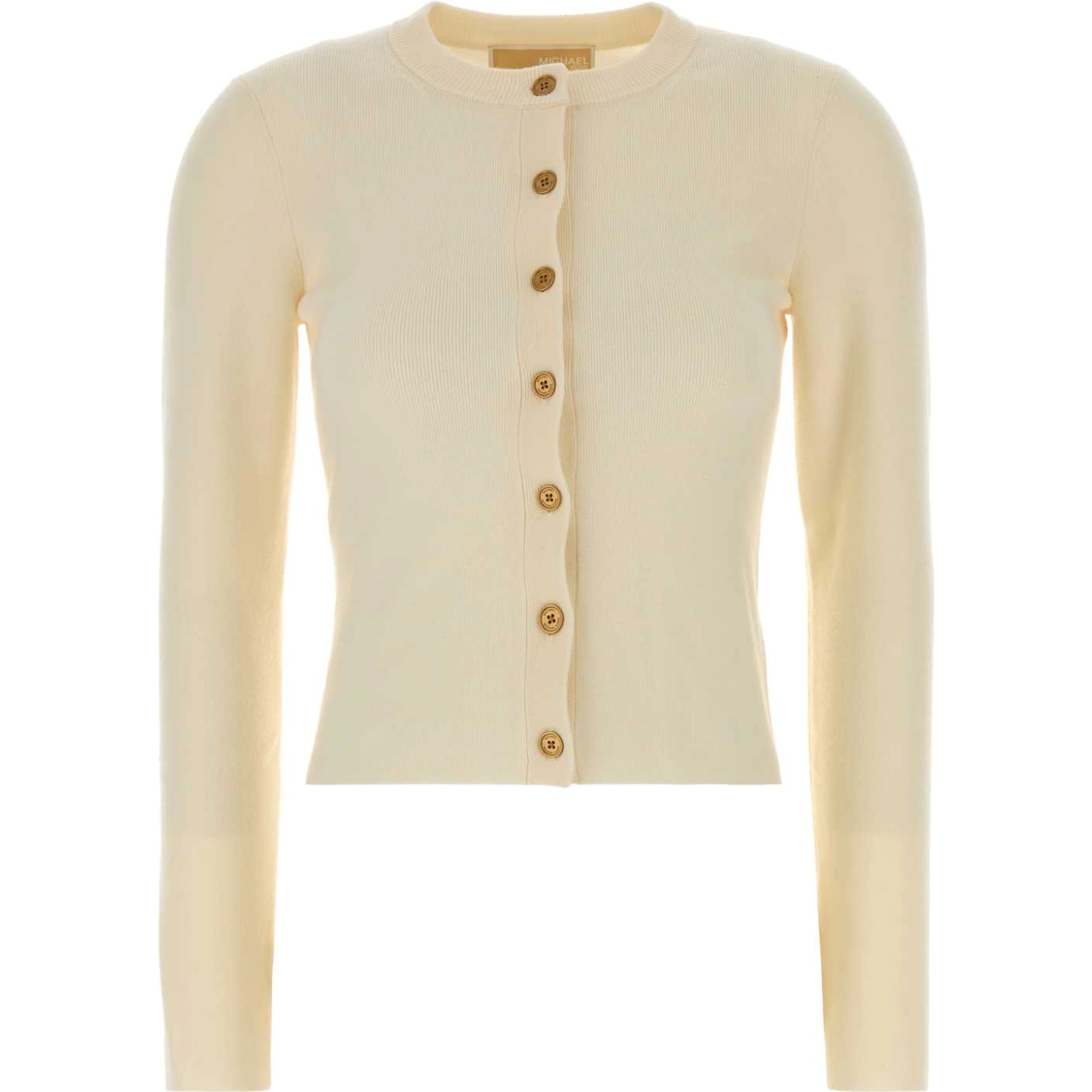 MERINO RIB CREW NK CARDI