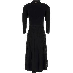 POLO FLARE MIDI DRESS