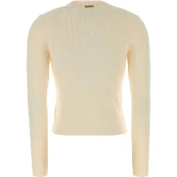 MERINO RIB CREW NK CARDI