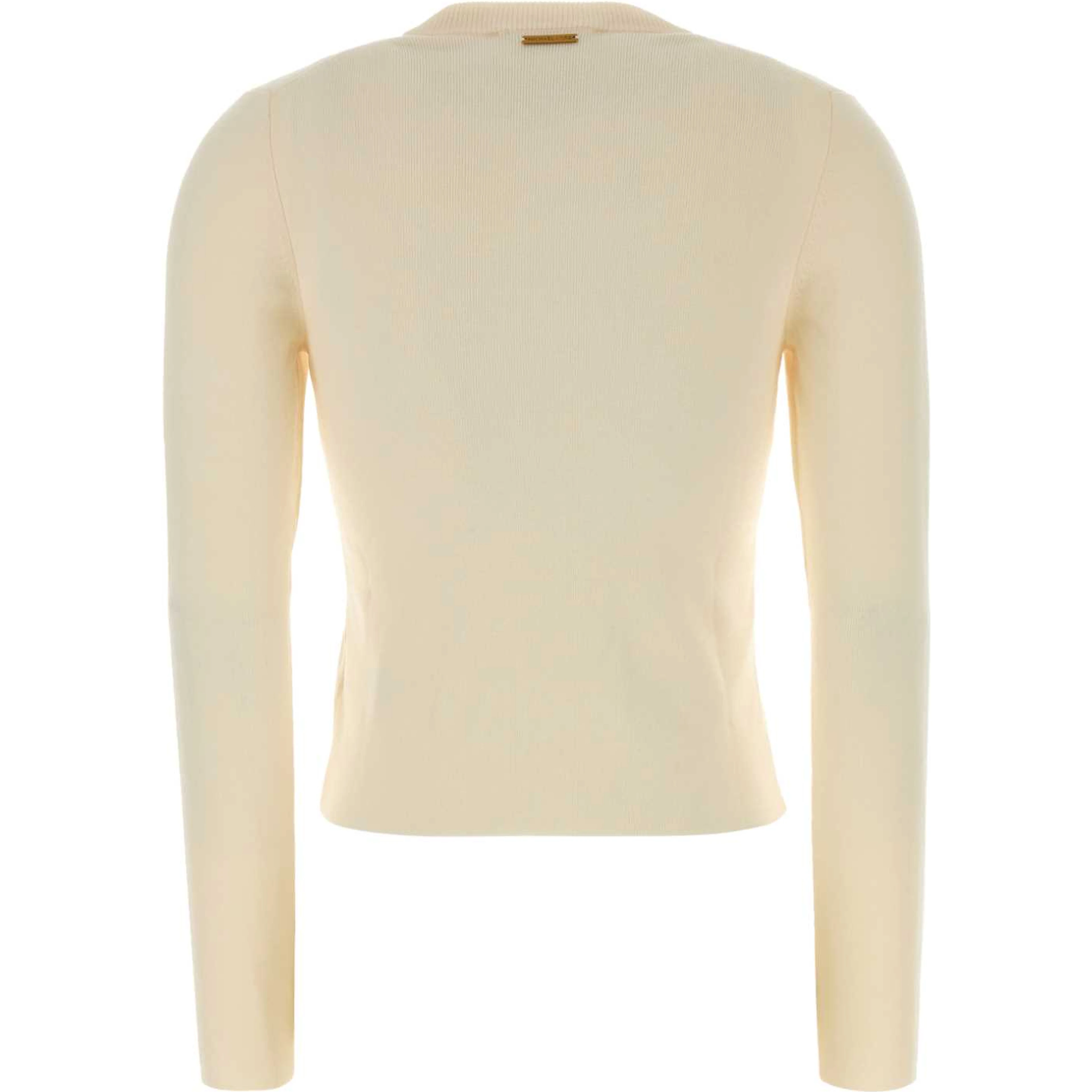 MERINO RIB CREW NK CARDI