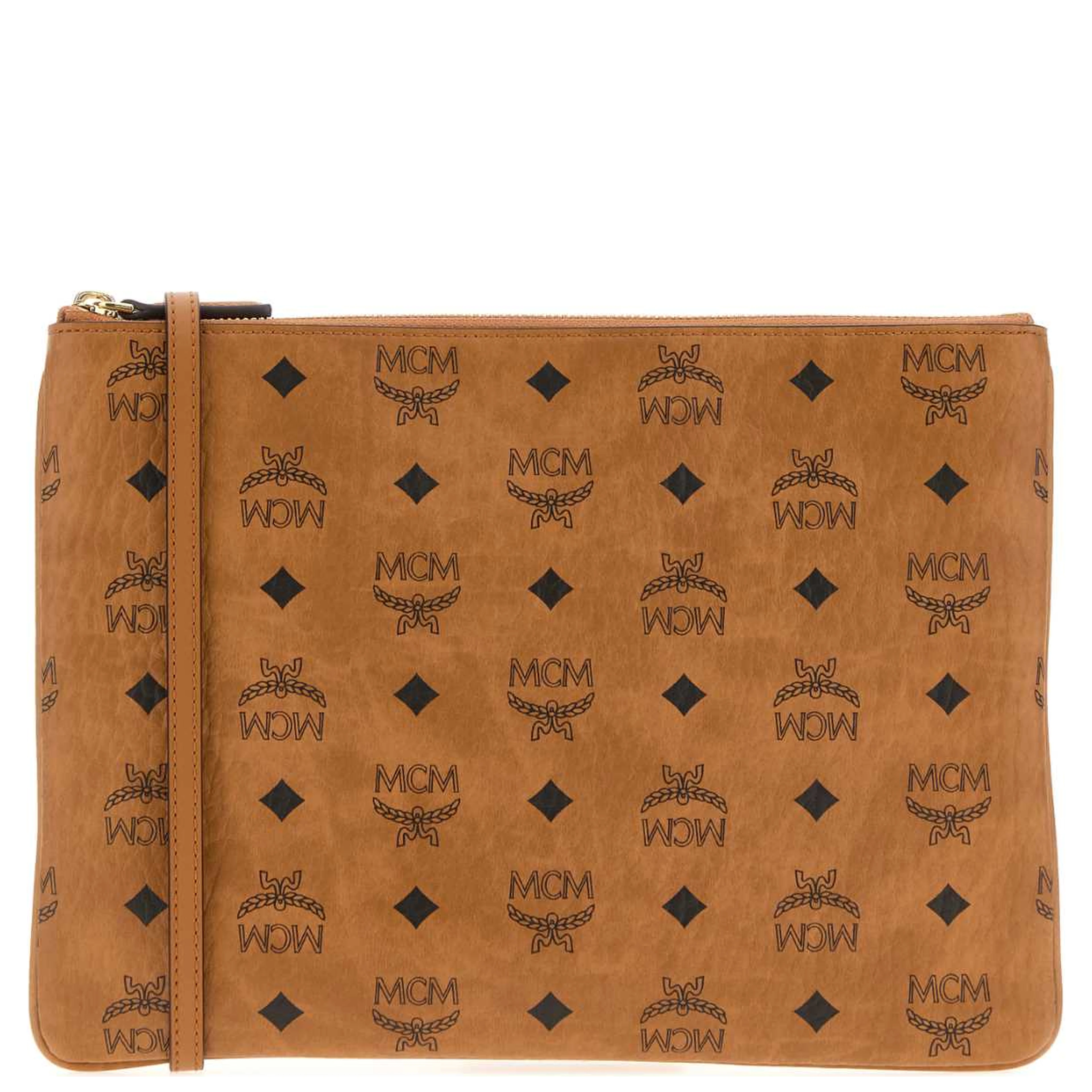 AREN VISETOS FLAT POUCH W. STRAP MED CO