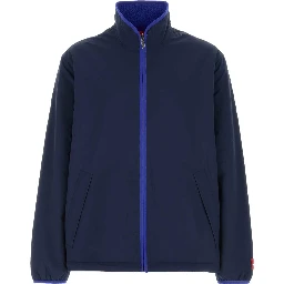 M TNF Red Box Reversible Fleece Jacket SUMMIT NAVY