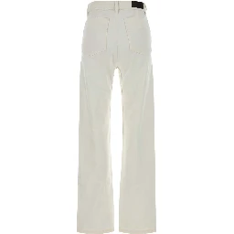 FIVE POCKETS TWISTED PANTS