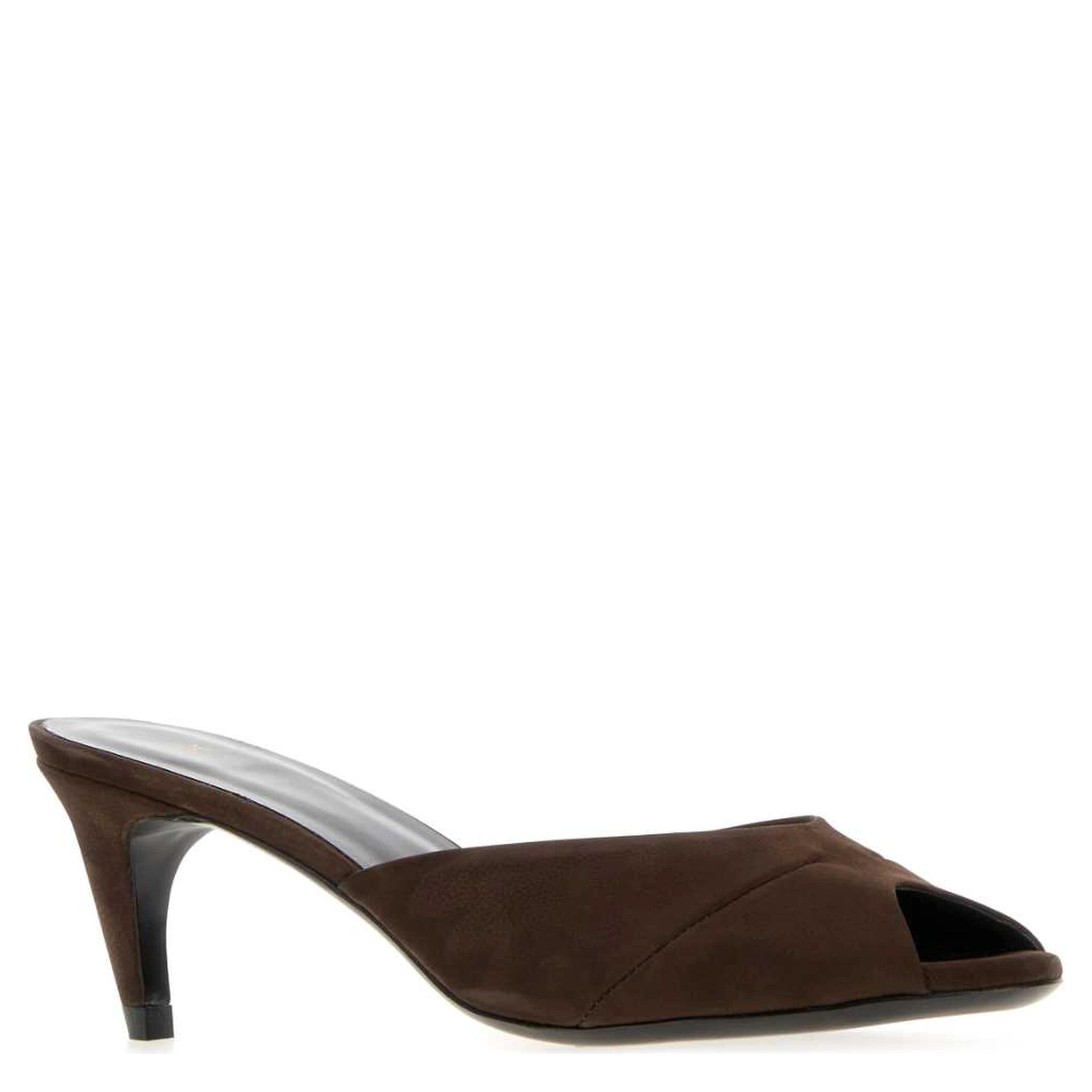 CAVE MULE BROWN NUBUCK LEATHER