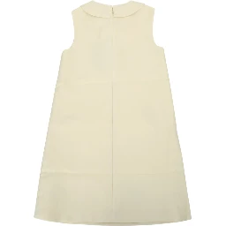 YELLOW TAFFETA SHIFT DRESS