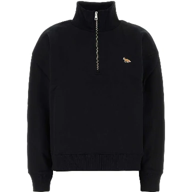 BABY FOX HALF ZIPPED SWEATSHIRT