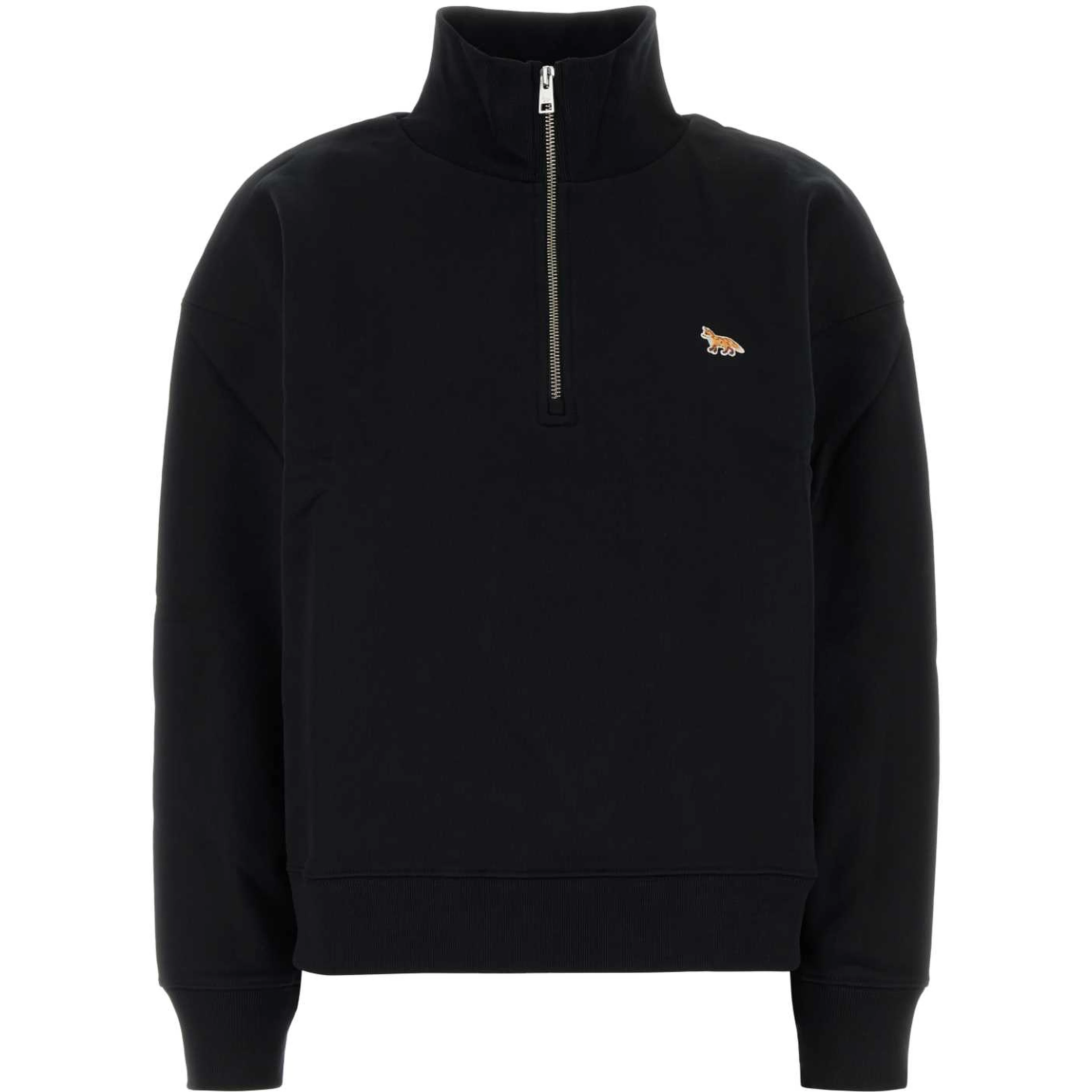 BABY FOX HALF ZIPPED SWEATSHIRT