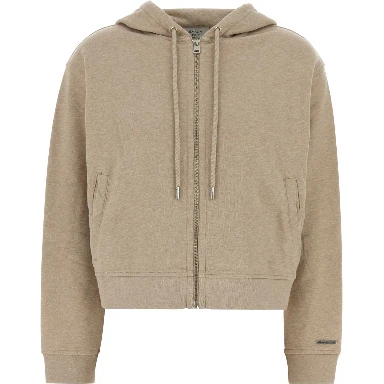 COMFORT ZIPPED LIGHT FLEECE HOODIE