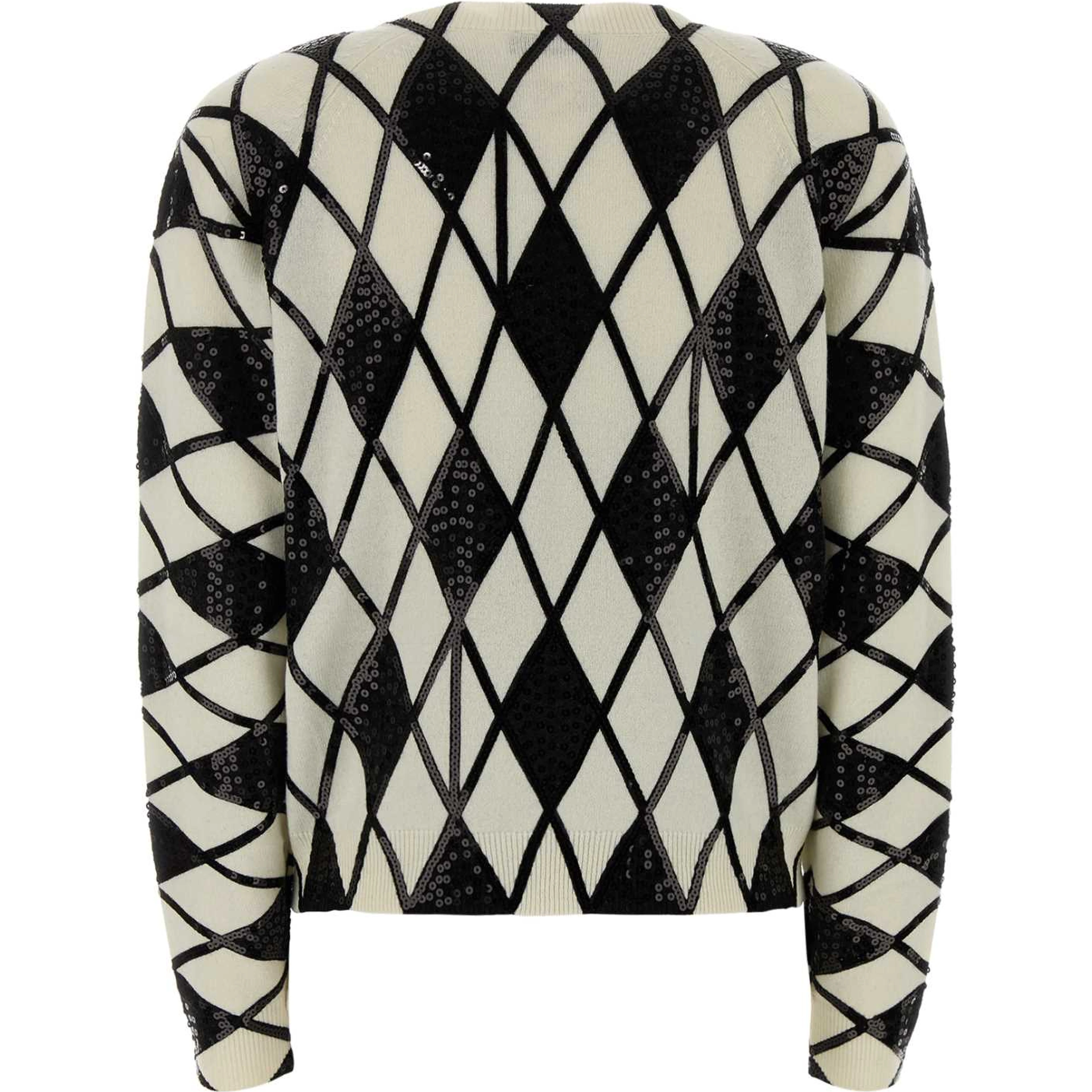CARDIGAN DETTAGLIO GEOMETRICO