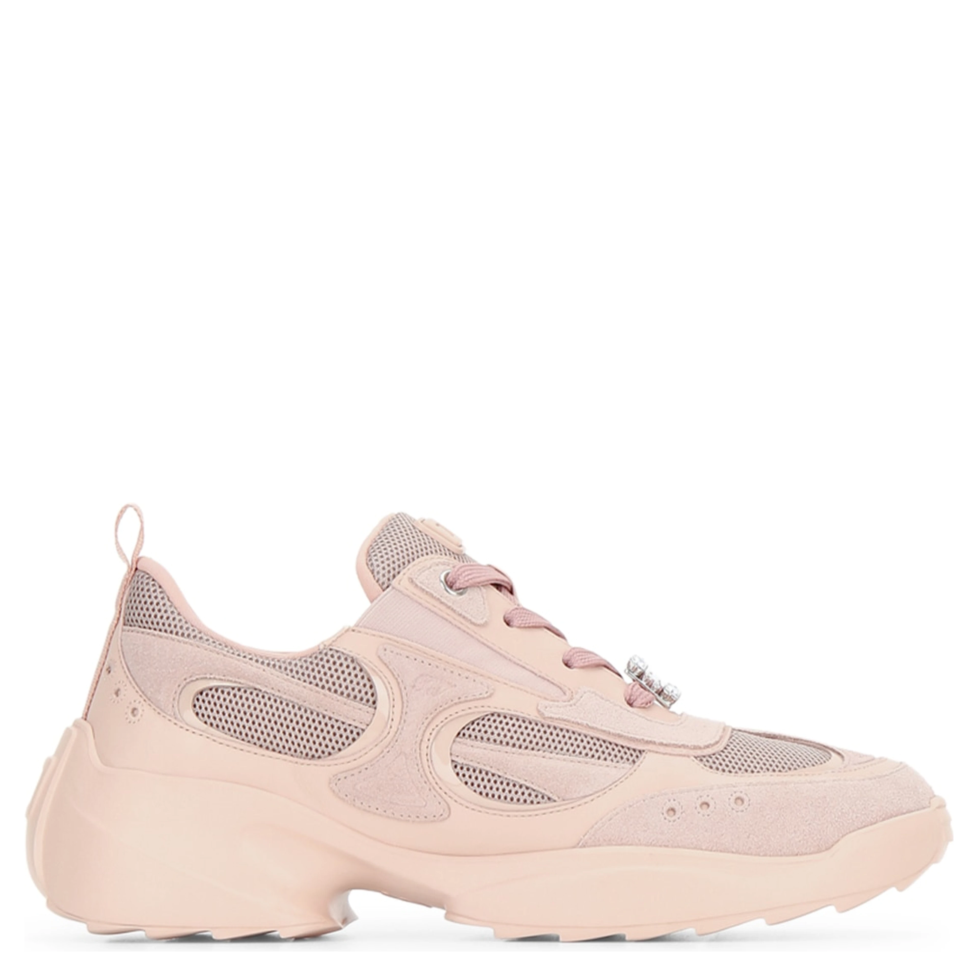 VIV ON THE RUN MINI STRASS LACE-UP