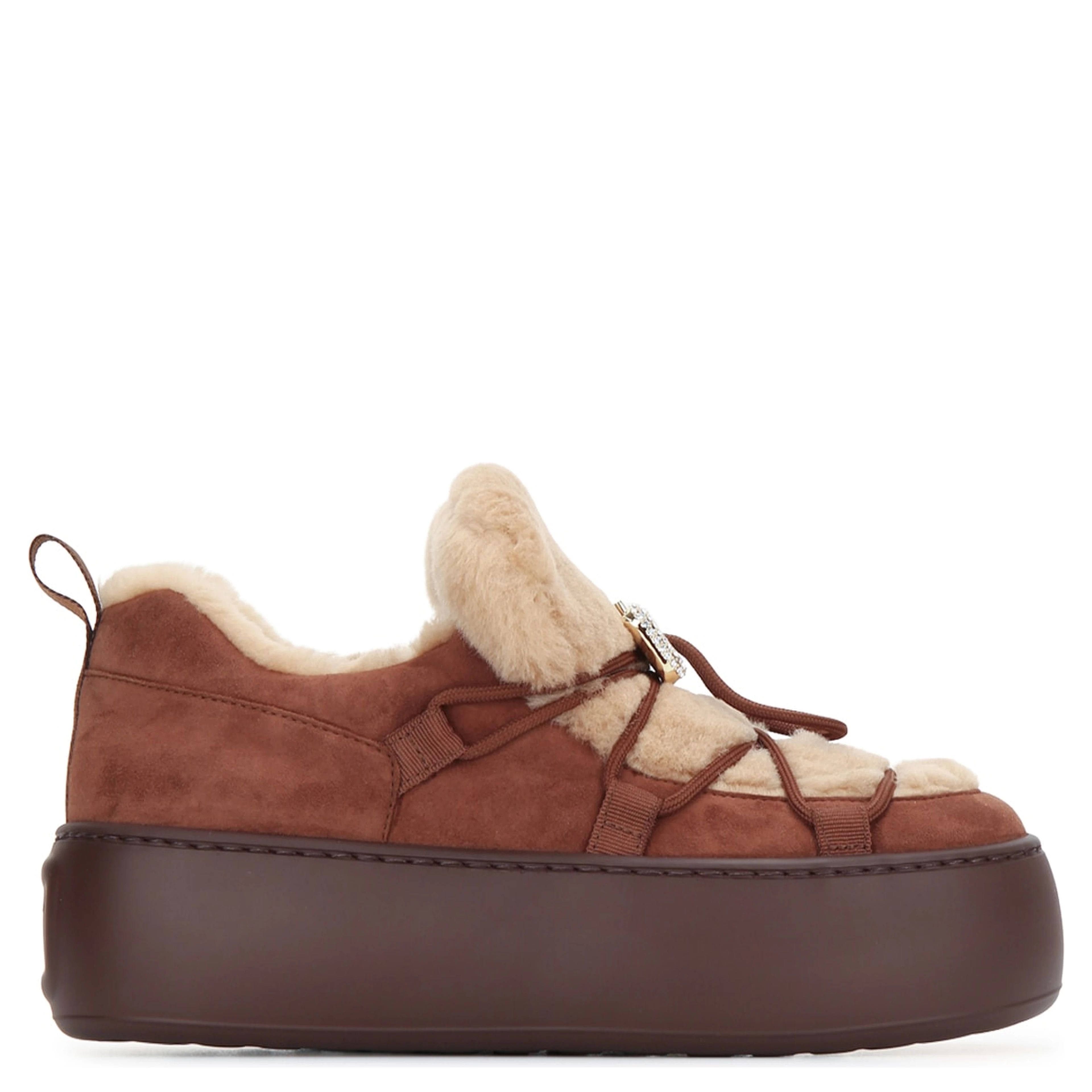 VIV UP SNOW LACE-UP FUR