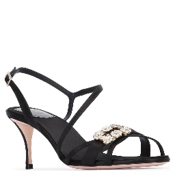 MINI FLOWER STRASS SANDAL 65