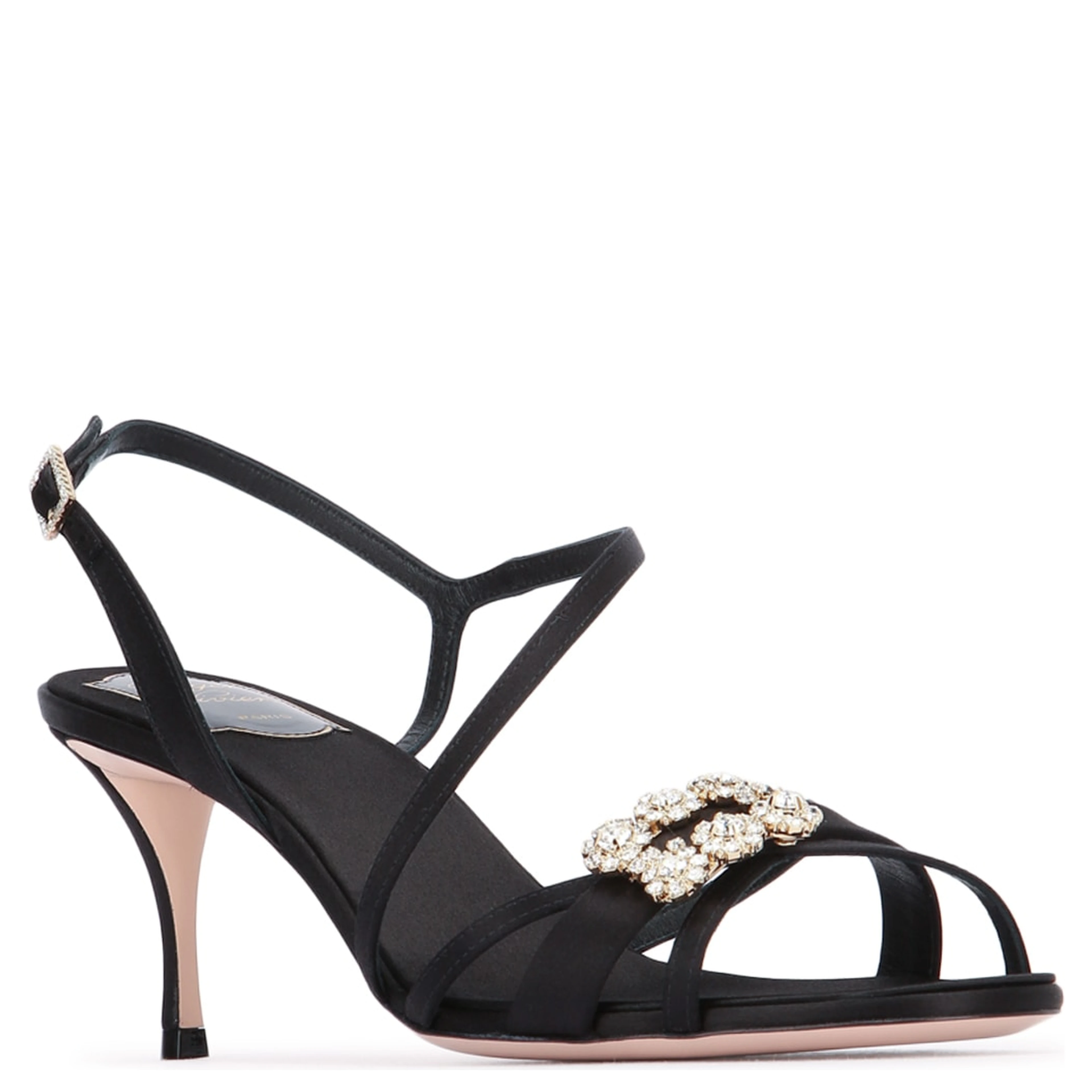 MINI FLOWER STRASS SANDAL 65