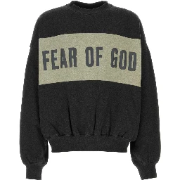 CROPPED RELAXED PANELLED SWEATSHIRT