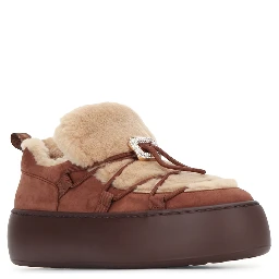 VIV UP SNOW LACE-UP FUR