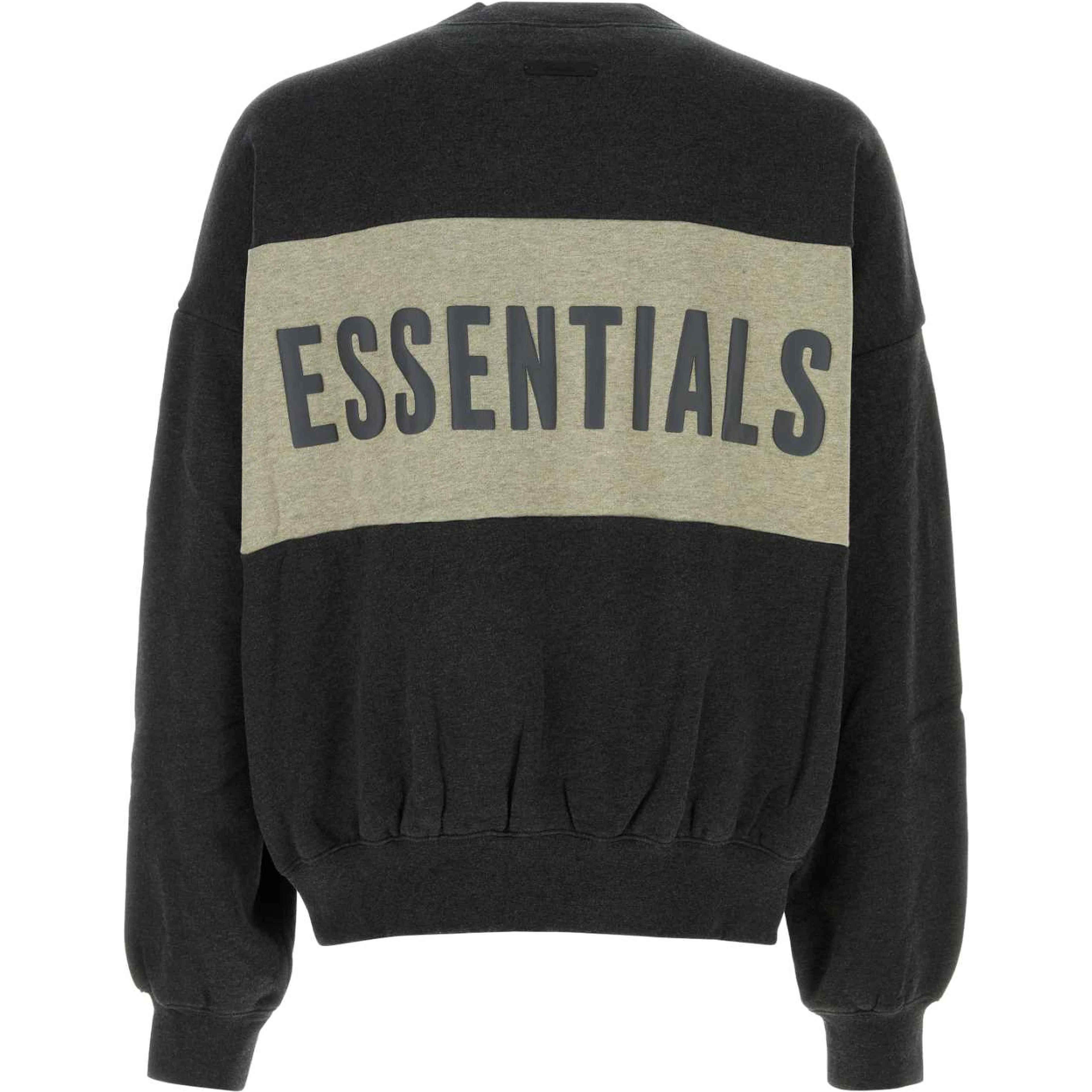 CROPPED RELAXED PANELLED SWEATSHIRT