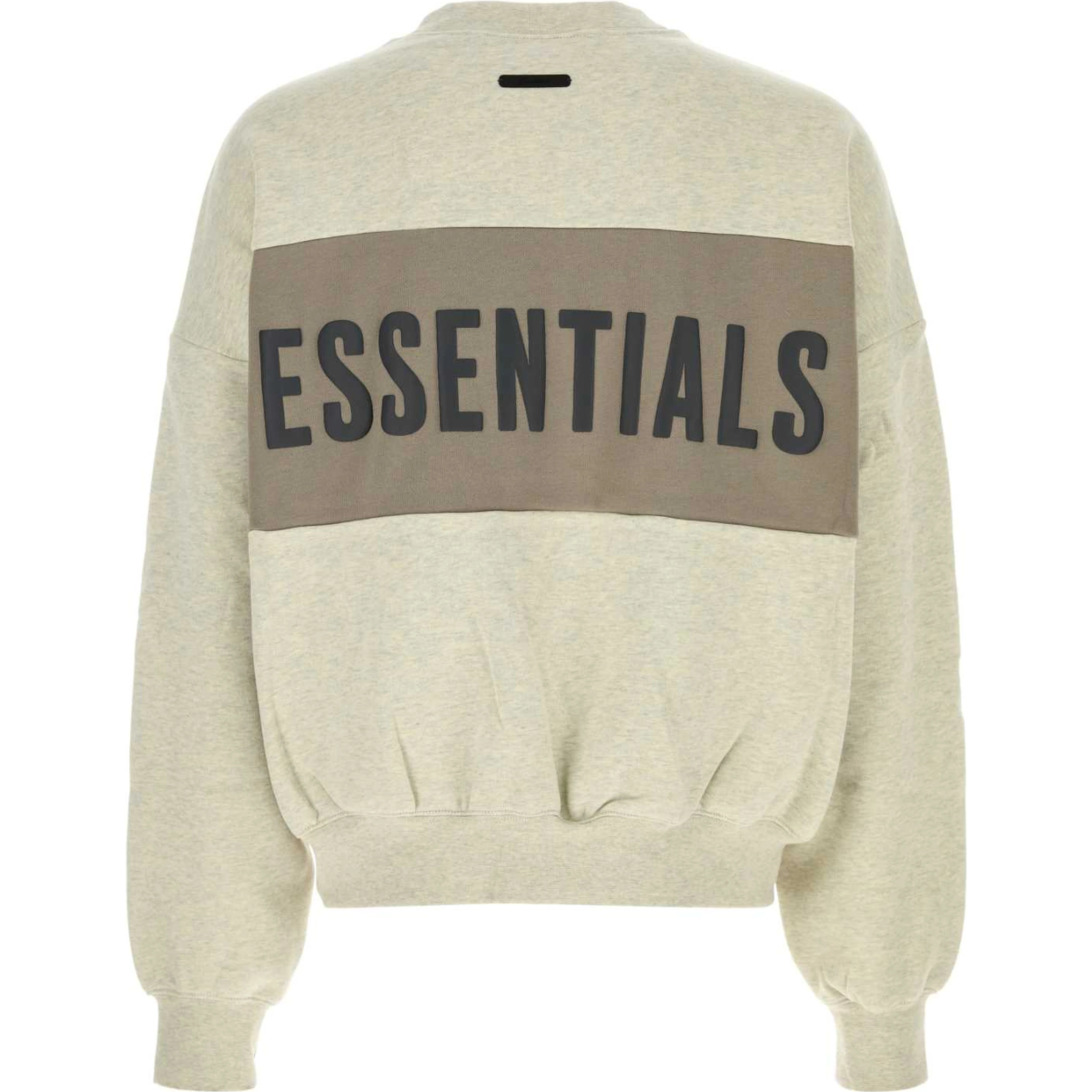 CROPPED RELAXED PANELLED SWEATSHIRT