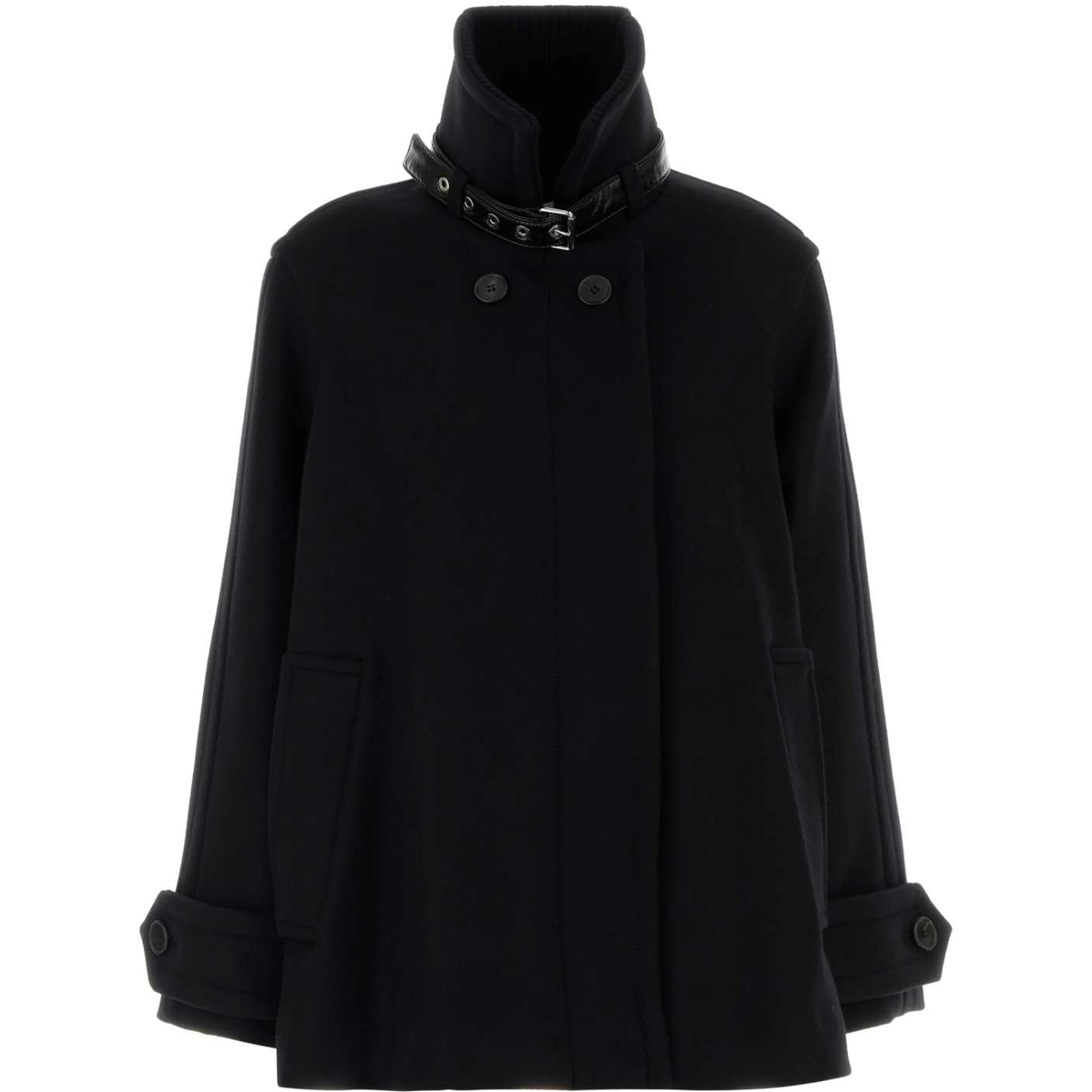 CAPPOTTO CORTO CON COLLO ALTO
