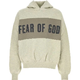 CROPPED RELAXED PANELLED HOODIE