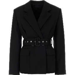 GIACCA DP CINTURA E TASCHE