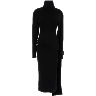 ABITO MIDI DRAPPEGGIATO