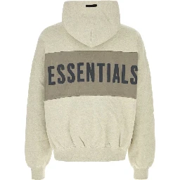CROPPED RELAXED PANELLED HOODIE