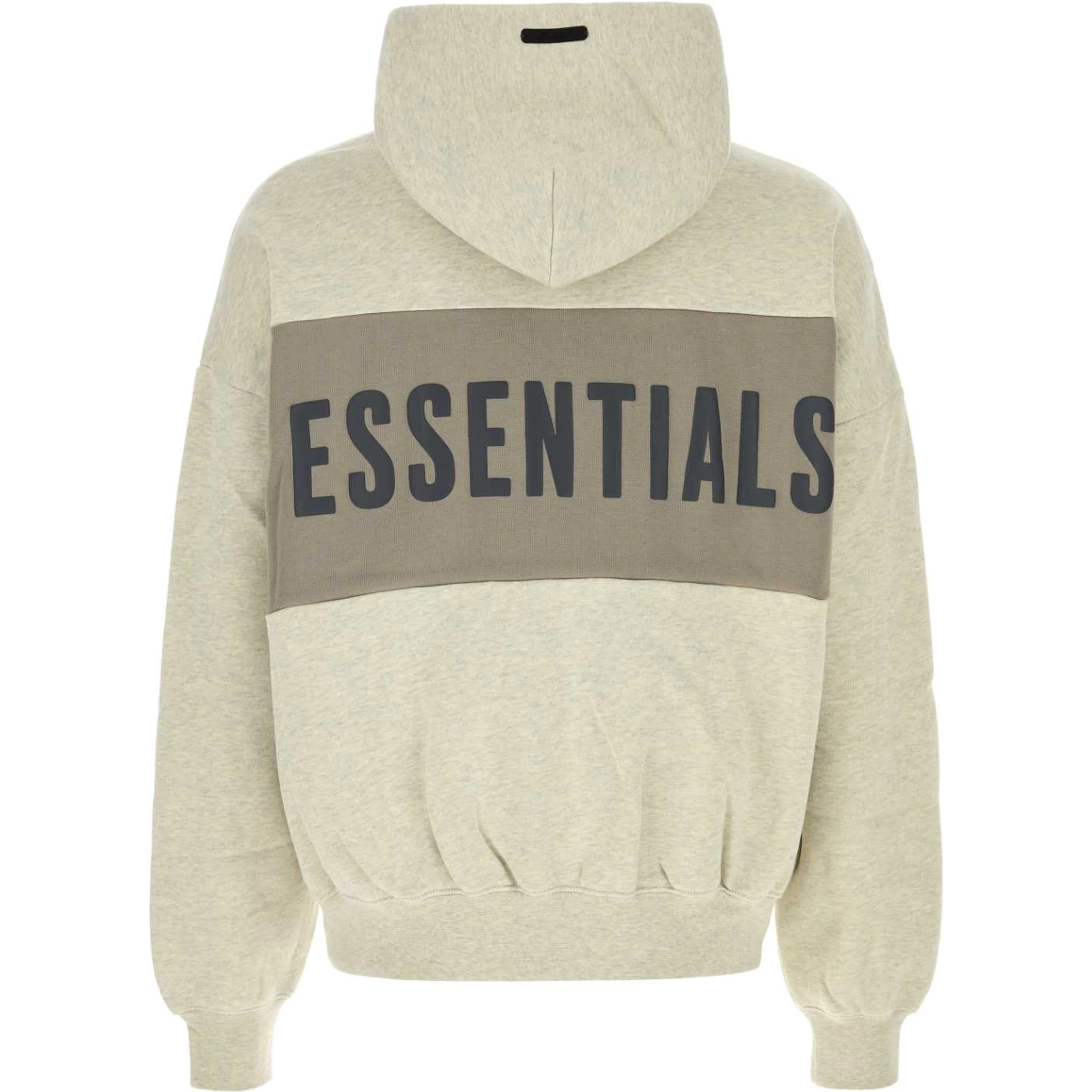 CROPPED RELAXED PANELLED HOODIE