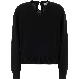 MAGLIONE V NECK DETTAGLIO NODO