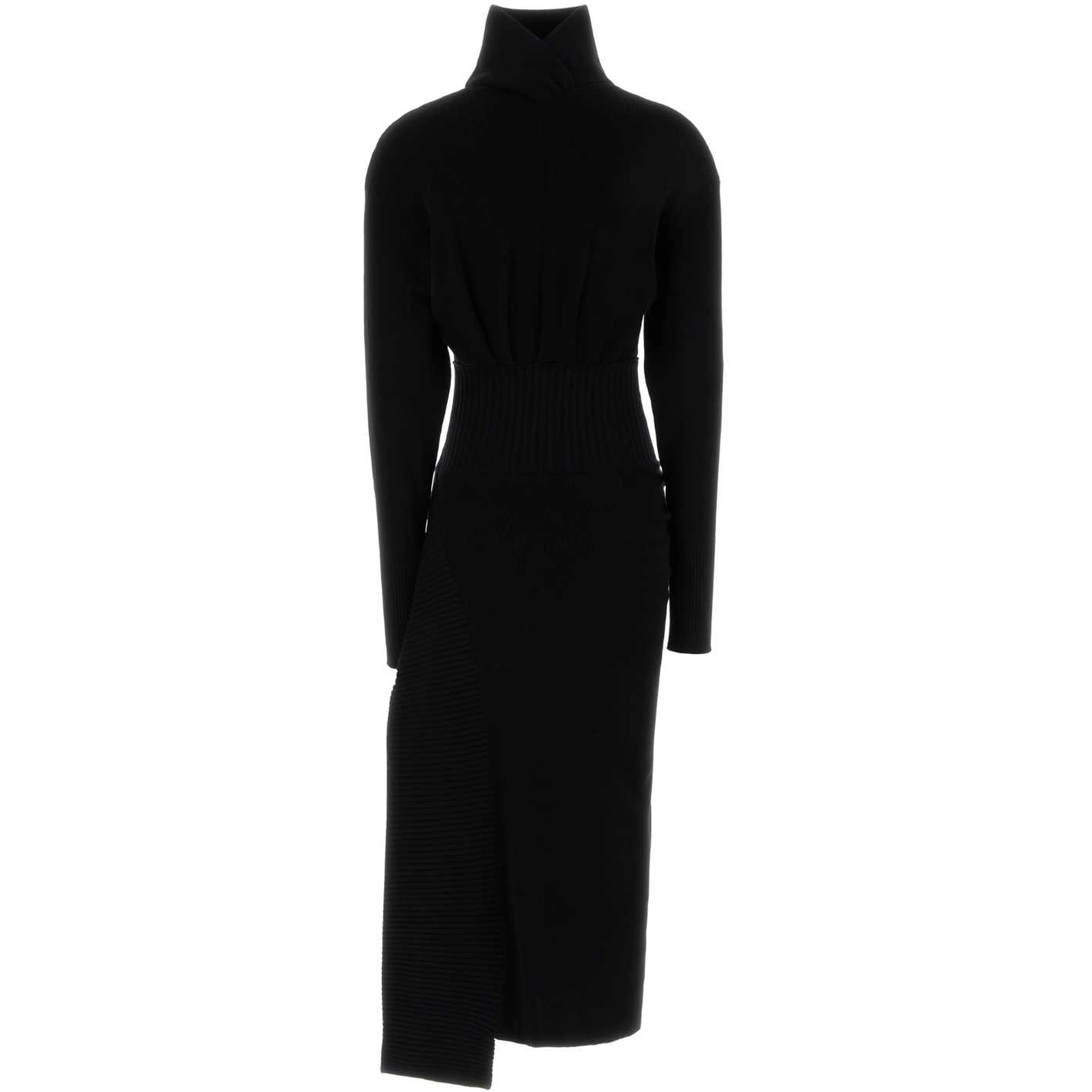 ABITO MIDI DRAPPEGGIATO