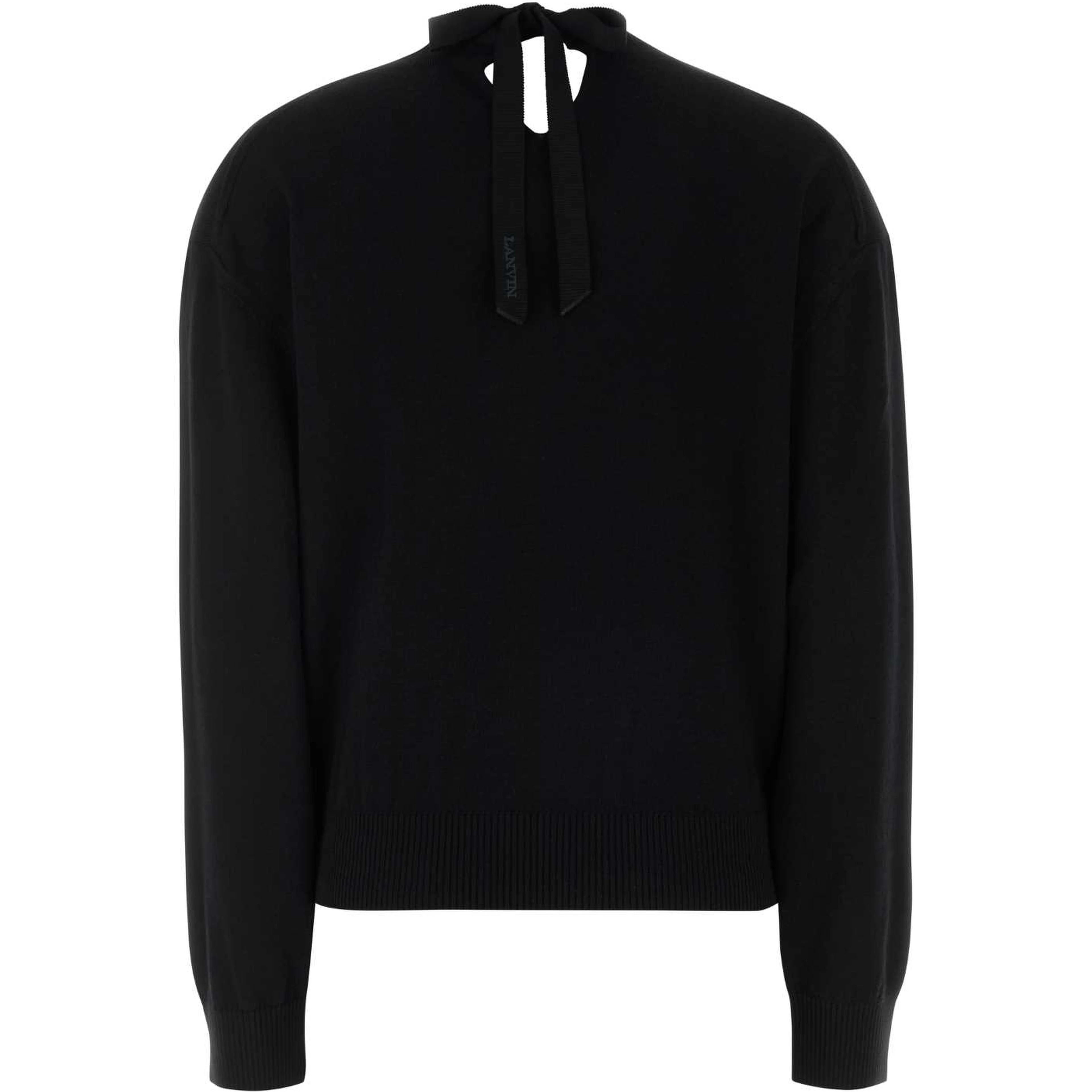 MAGLIONE V NECK DETTAGLIO NODO