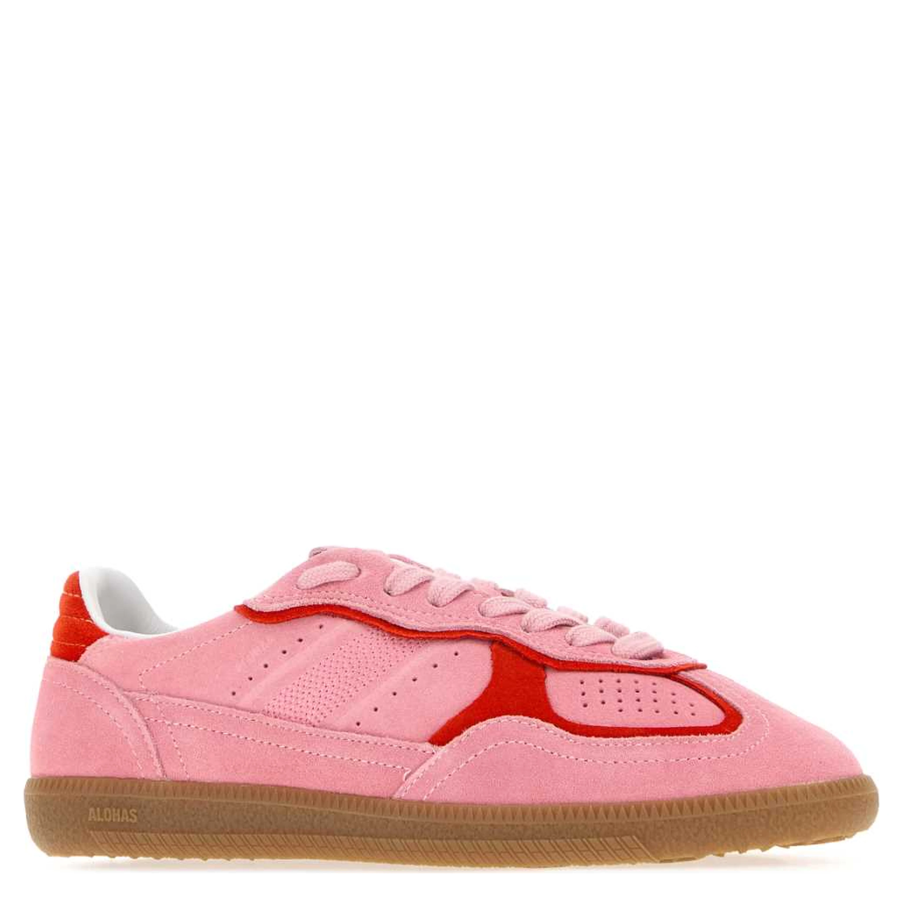 TB.490 RIFE SEA PINK LEATHER SNEAKERS