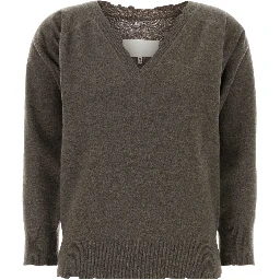 LIVED-IN KNITWEAR V-NECK SWEATER