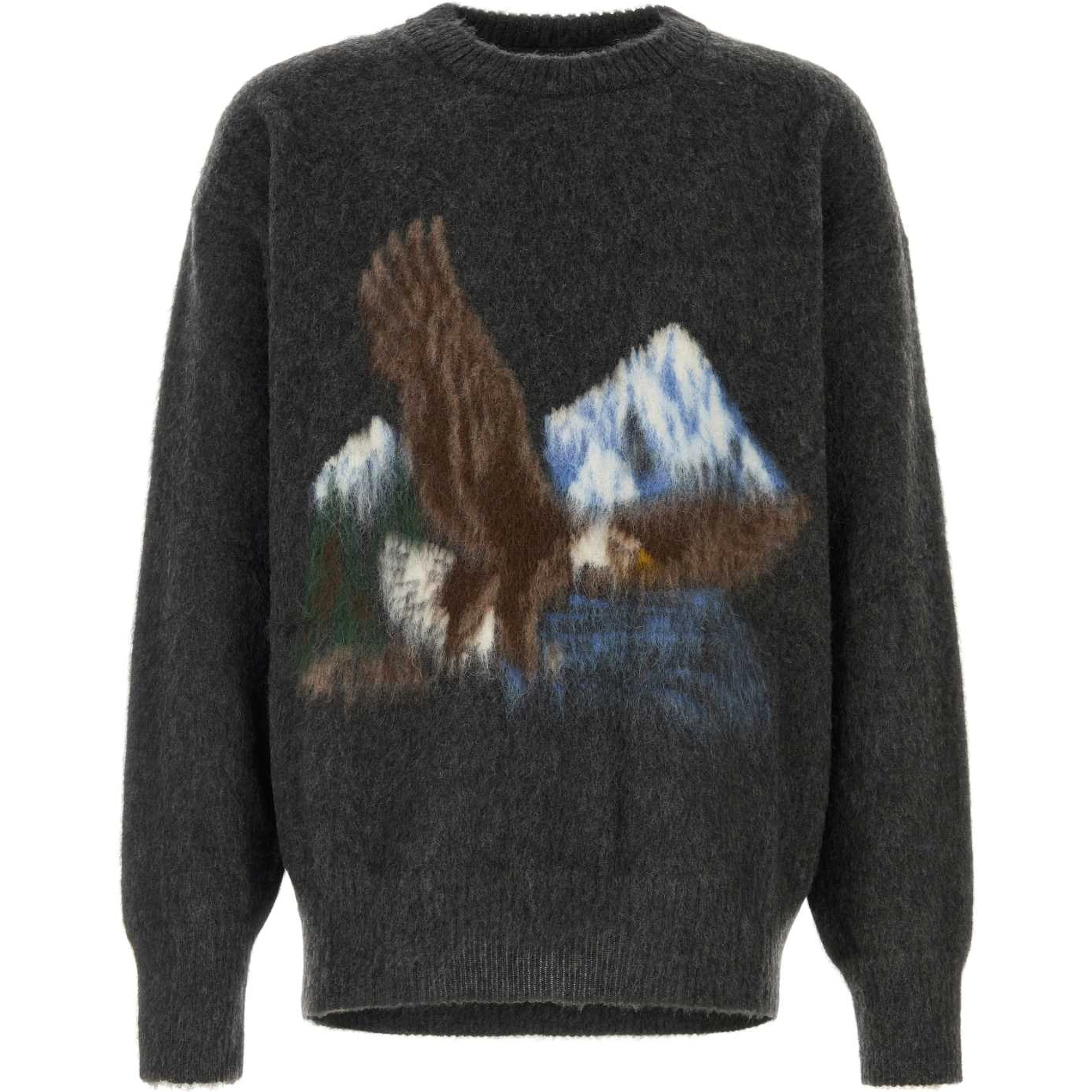 BRUSHED EAGLE PULLOVER