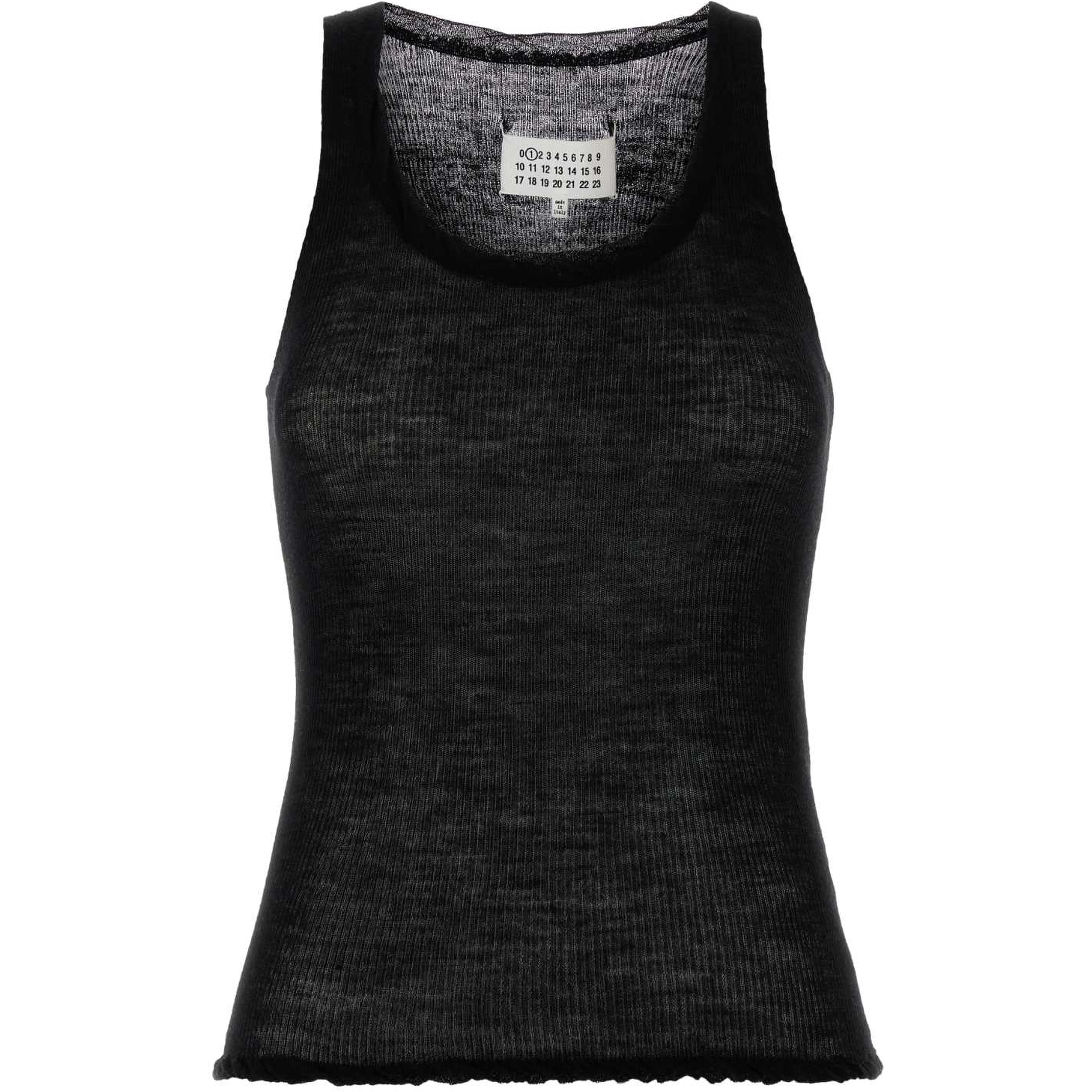 TWIST FINISHING KNIT TOP