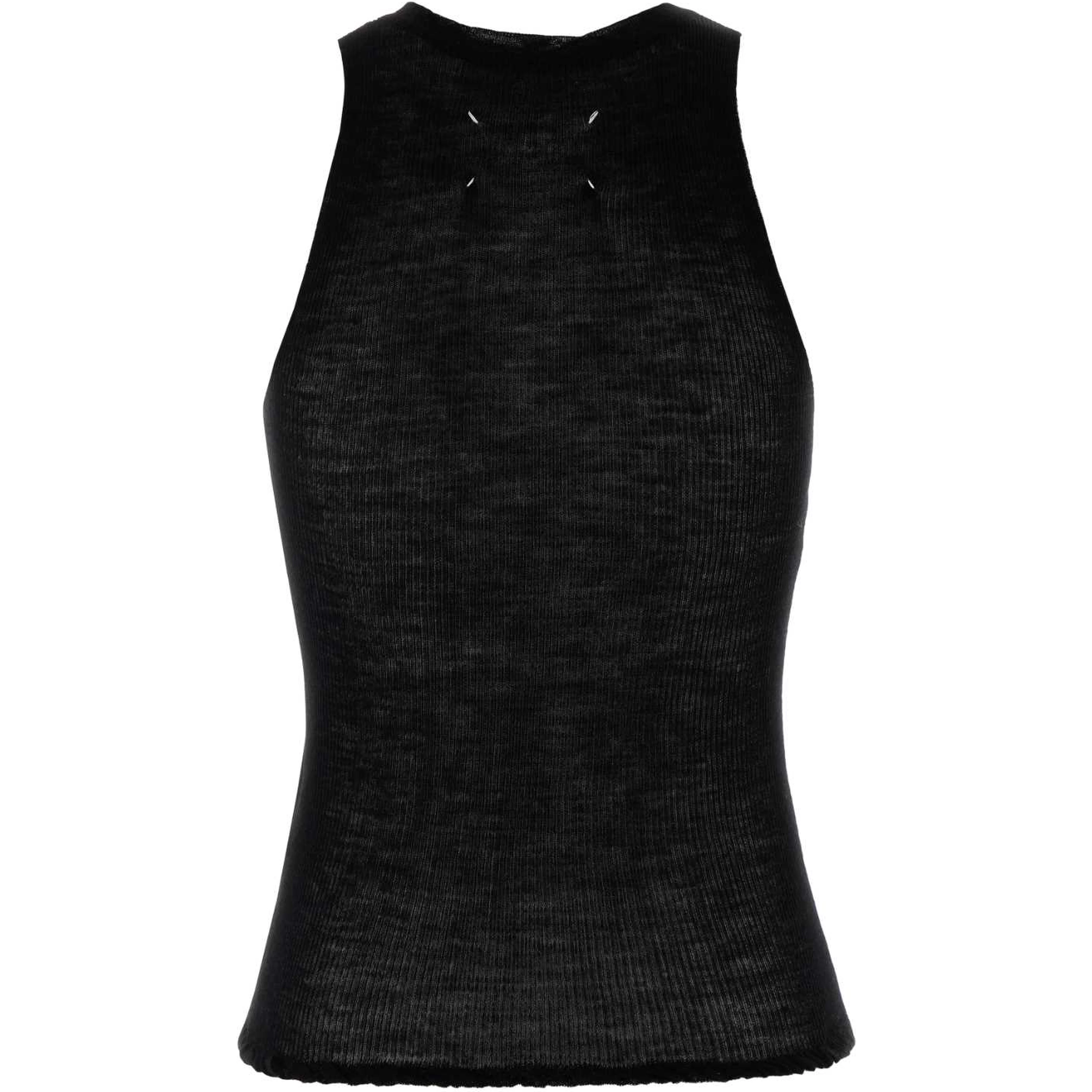 TWIST FINISHING KNIT TOP
