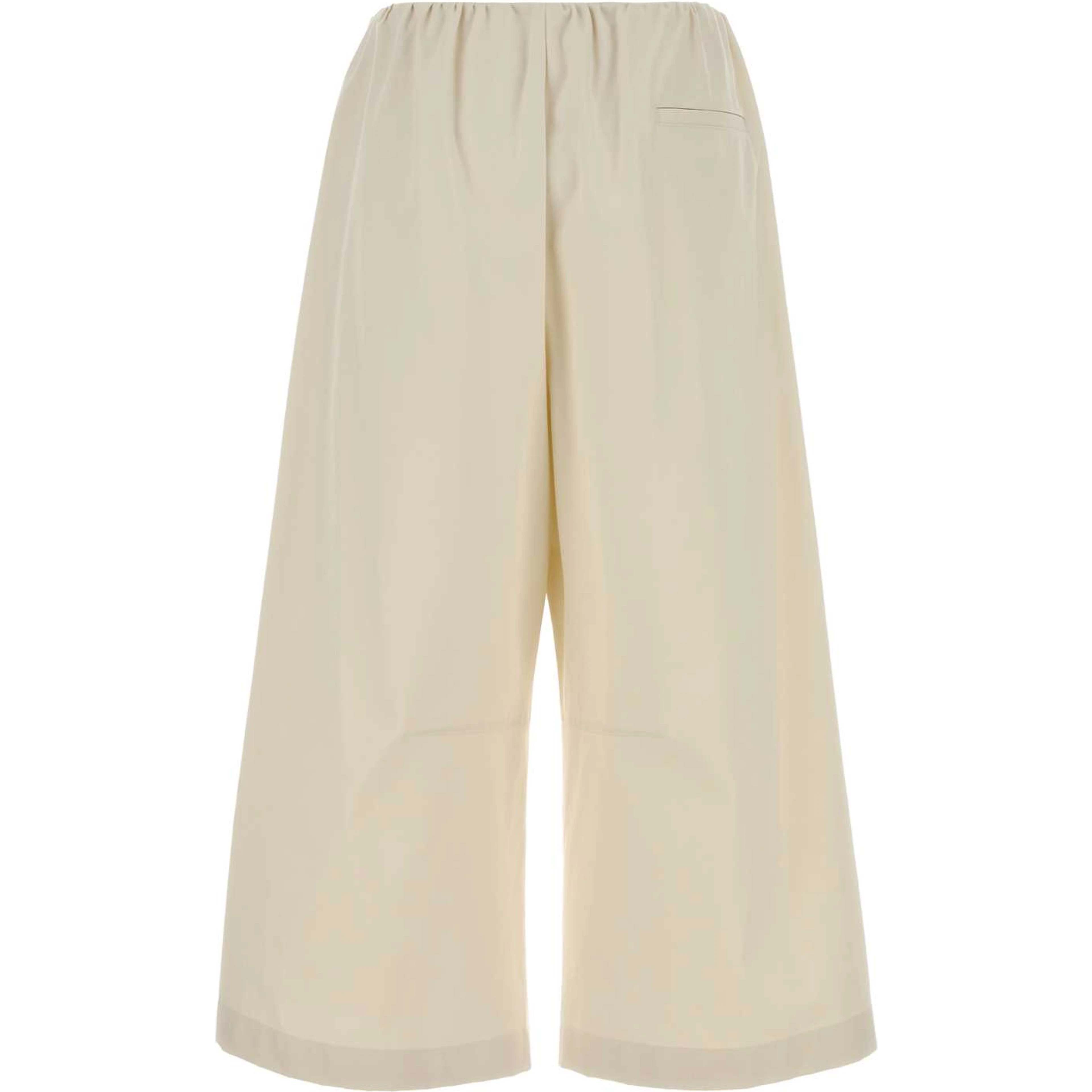 CROPPED BELTED TROUSERS
