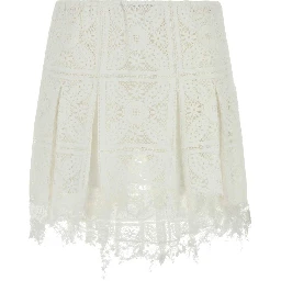 PLEATED MINI SKIRT