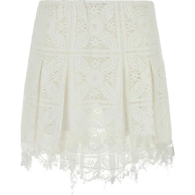 PLEATED MINI SKIRT